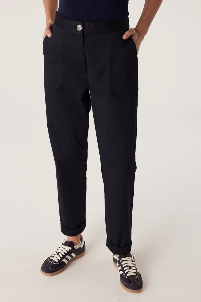 cable melbourne - mari pant - navy - Haus of Alma