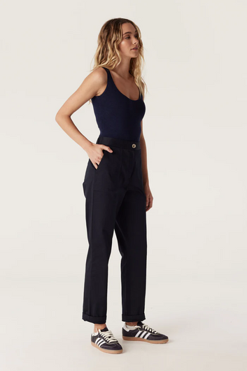 cable melbourne - mari pant - navy - Haus of Alma