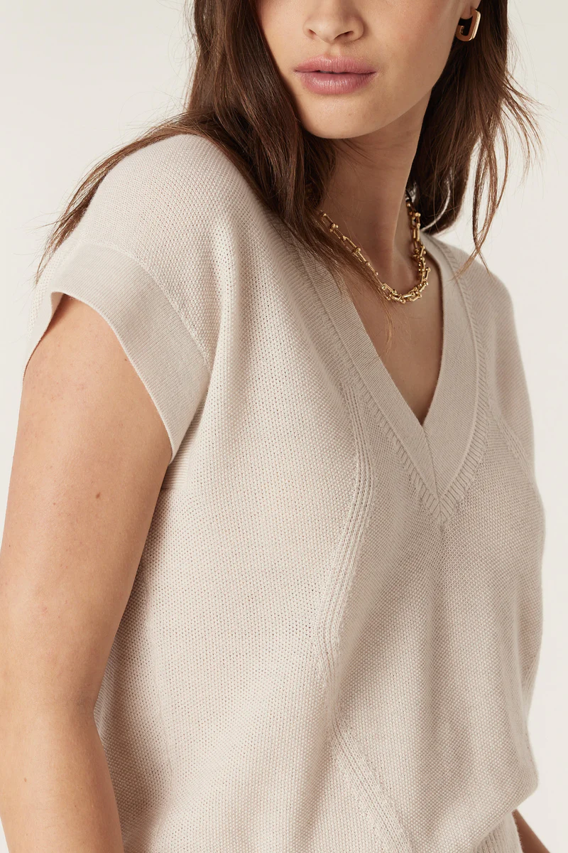 cable melbourne - abigail merino top - Haus of Alma