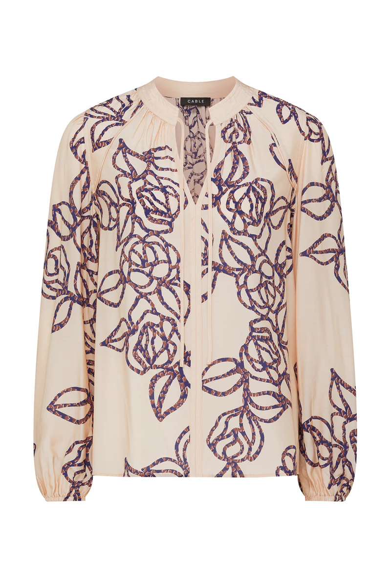 cable melbourne - bloom blouse - Haus of Alma