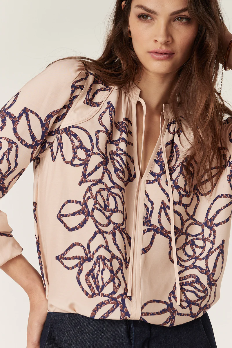 cable melbourne - bloom blouse - Haus of Alma