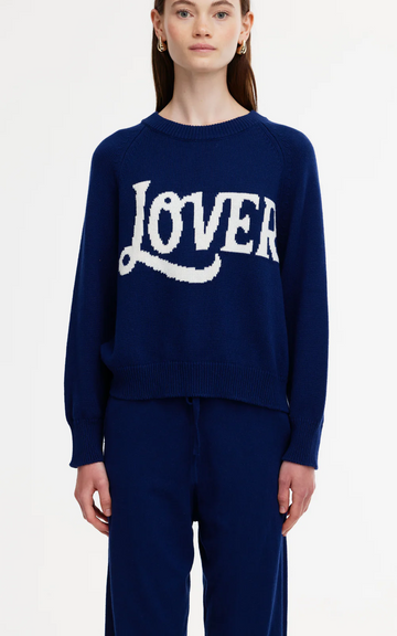 lover jumper - indigo