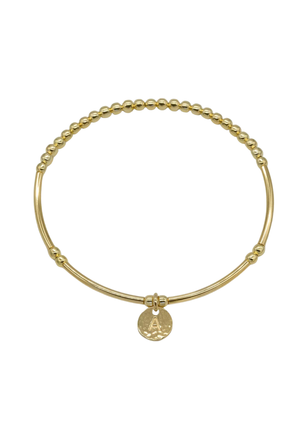 Alphabet Letter Bracelets - Gold - Meg & Me Boutique & Espresso