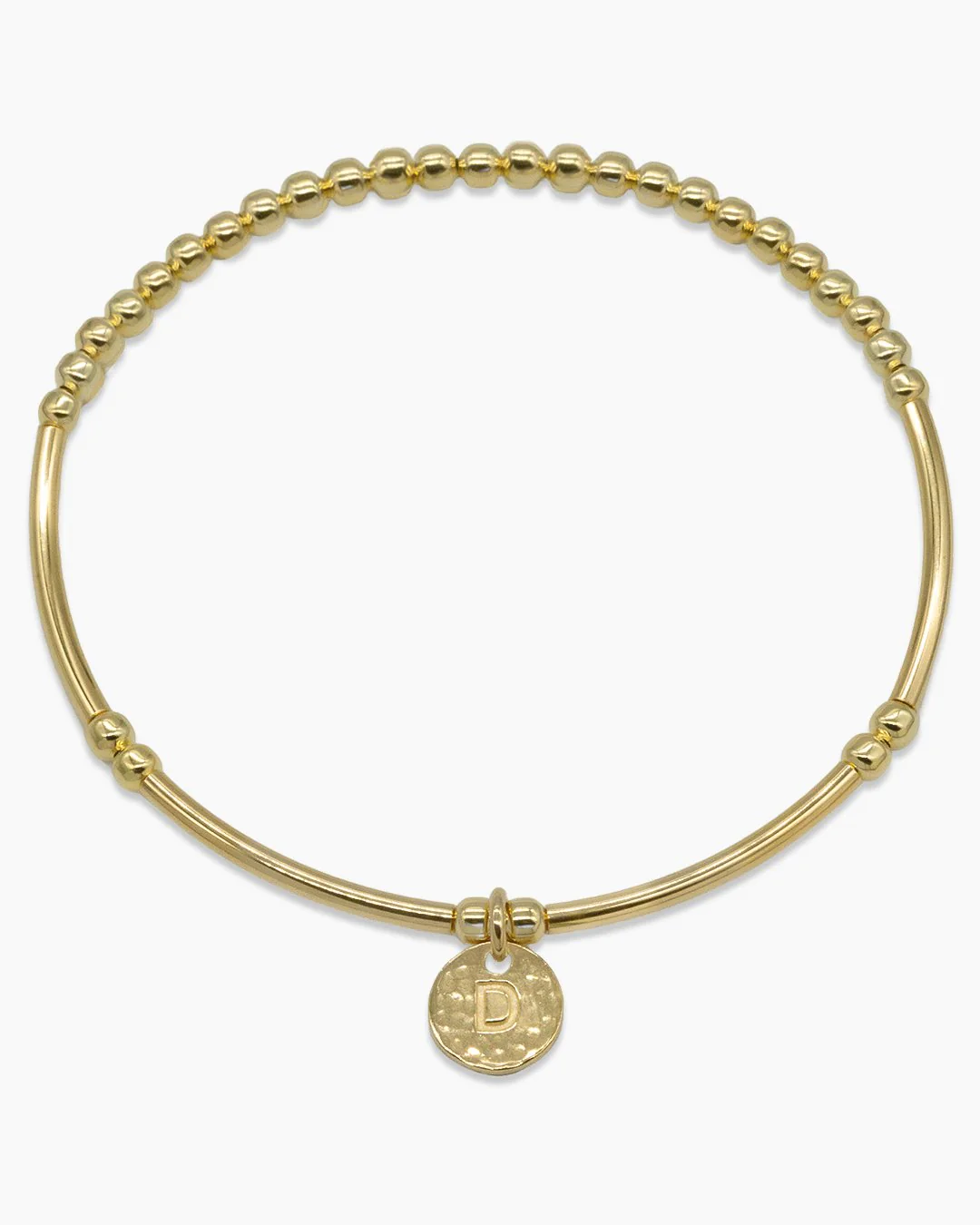 Alphabet Letter Bracelets - Gold - Meg & Me Boutique & Espresso