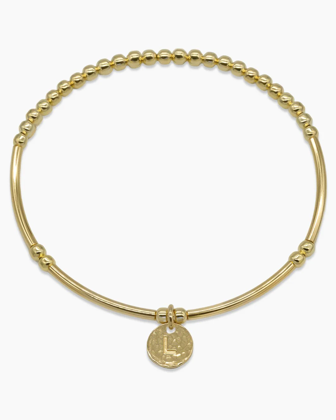 Alphabet Letter Bracelets - Gold - Meg & Me Boutique & Espresso
