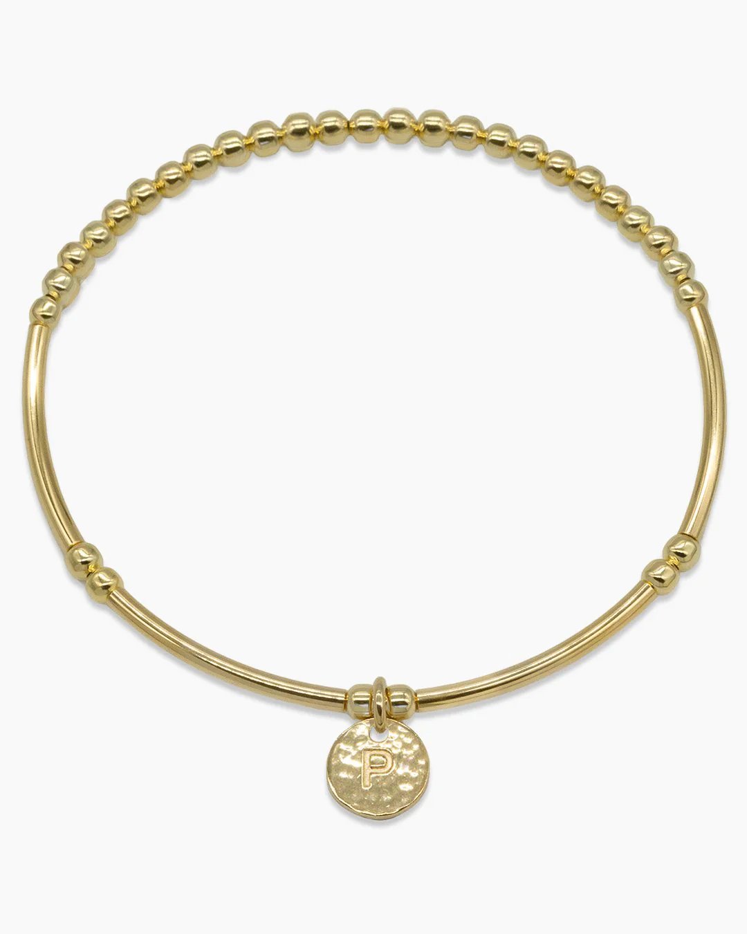 Alphabet Letter Bracelets - Gold - Meg & Me Boutique & Espresso