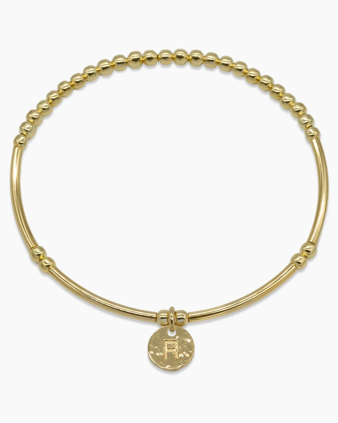 Alphabet Letter Bracelets - Gold - Meg & Me Boutique & Espresso
