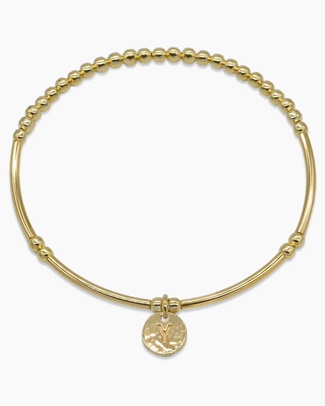 Alphabet Letter Bracelets - Gold - Meg & Me Boutique & Espresso