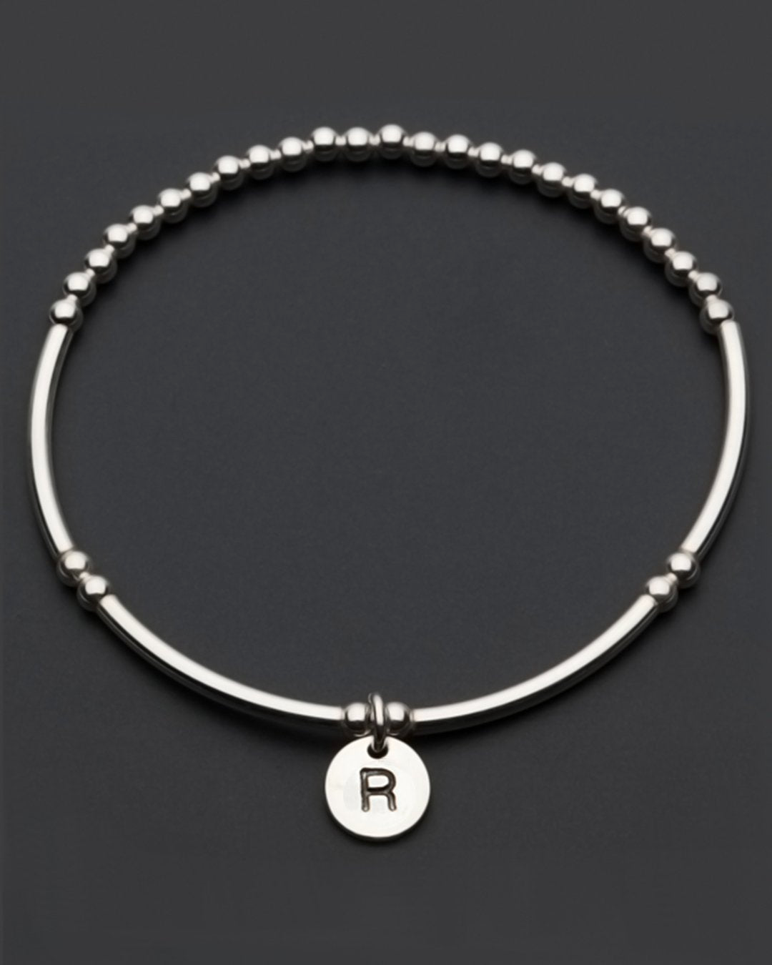 Petals Australia - Alphabet Letter Bracelets - Silver - Haus of Alma