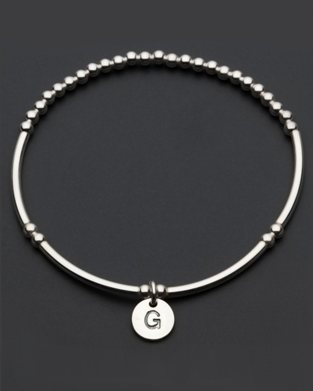 Petals Australia - Alphabet Letter Bracelets - Silver - Haus of Alma