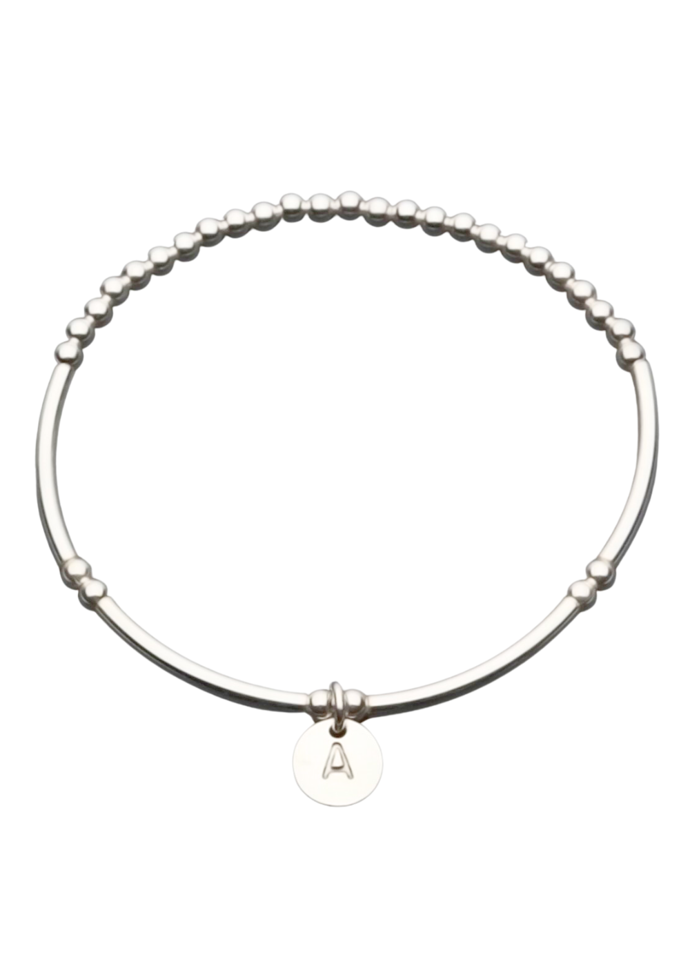 Petals Australia - Alphabet Letter Bracelets - Silver - Haus of Alma