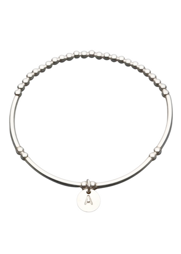 Petals Australia - Alphabet Letter Bracelets - Silver - Haus of Alma