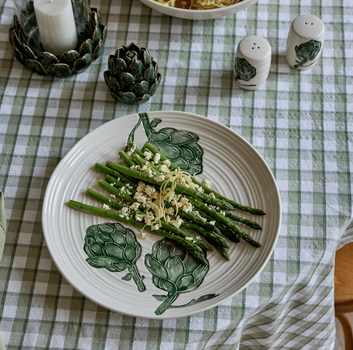 artichoke large round platter
