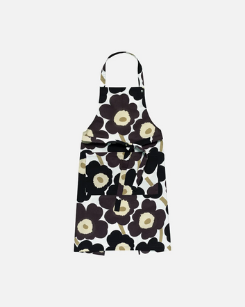 Pieni Unikko Apron - Black