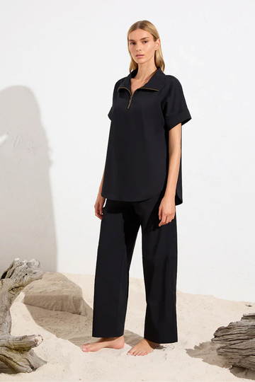 Half Zip Shirt Microprene