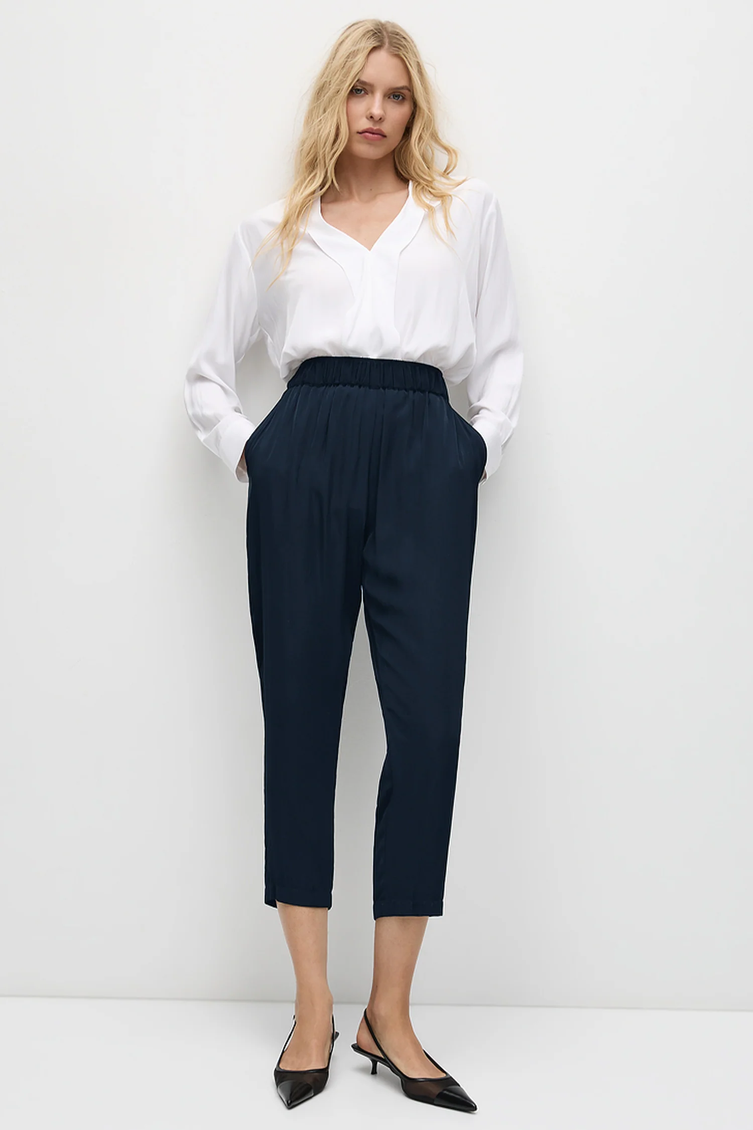 Mela Purdie - soft capri pant - Haus of Alma
