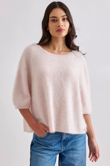 eliza cashmere tee
