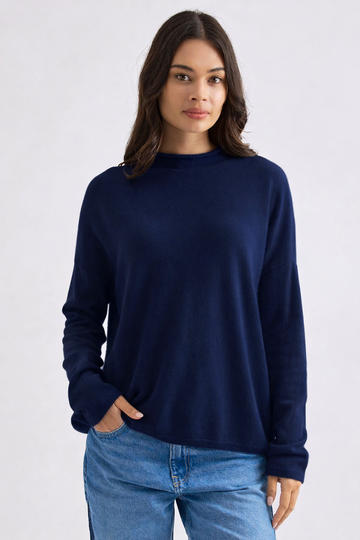 sloane cashmere mockneck