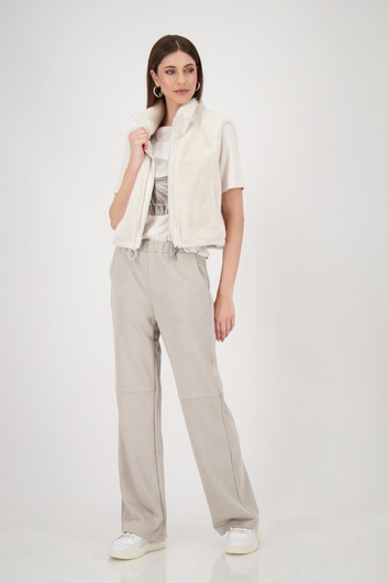 faux fur waist coat