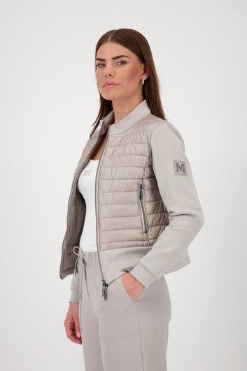 quilted detailed jacket