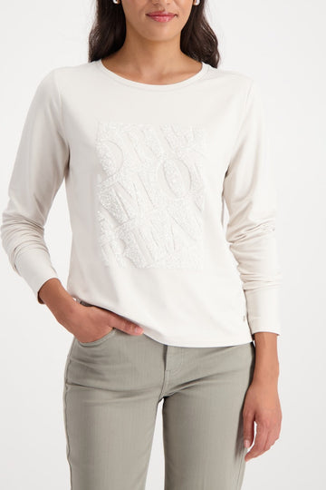 sequin embroidery t-shirt
