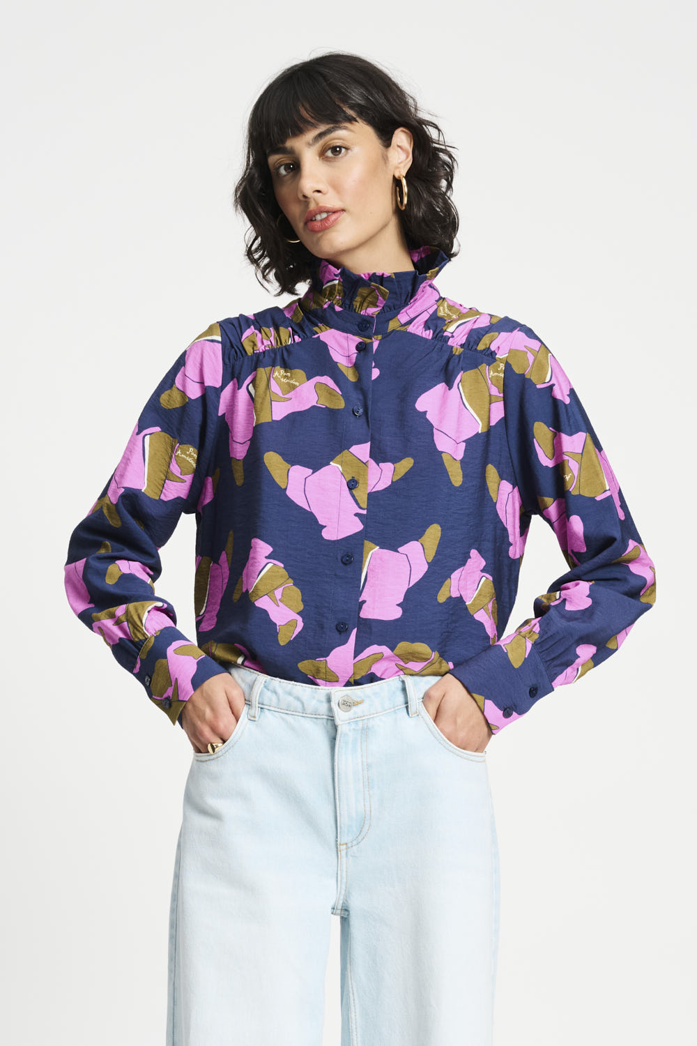 Pom Amsterdam - les croissants blouse - Haus of Alma