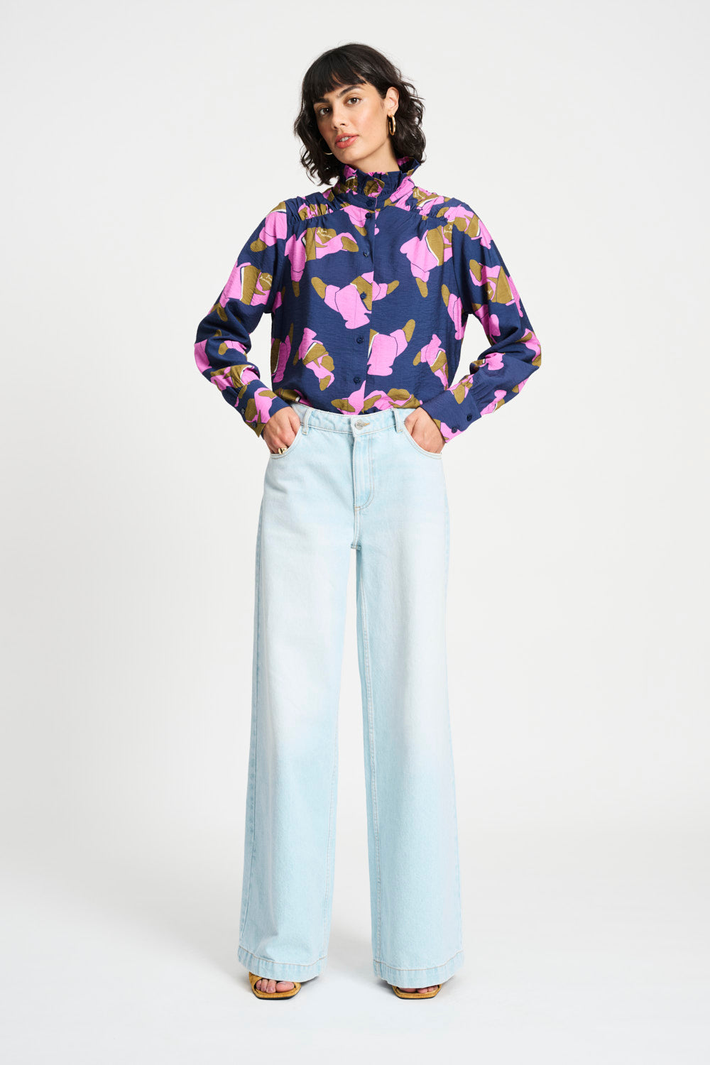 Pom Amsterdam - les croissants blouse - Haus of Alma