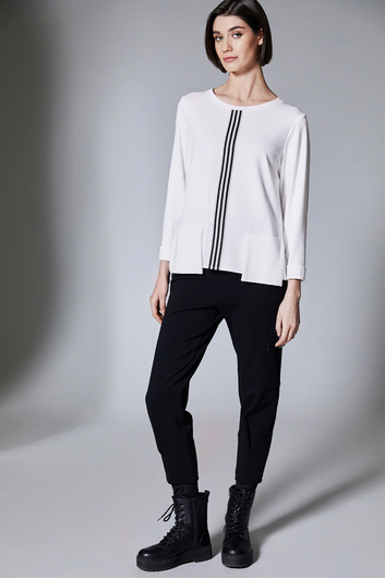 centre stripe top