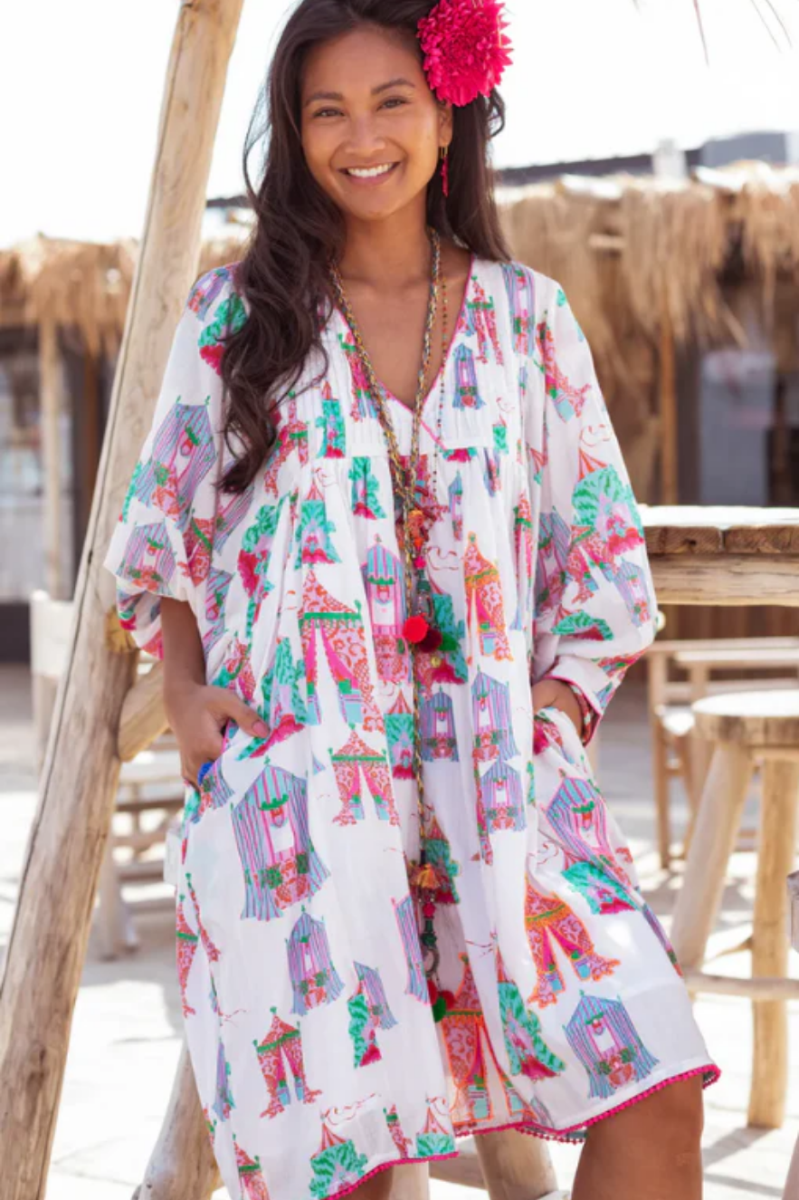 Tea Tents Short Dress - Haus of Alma