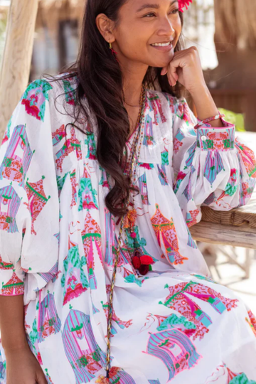 Tea Tents Short Dress - Haus of Alma