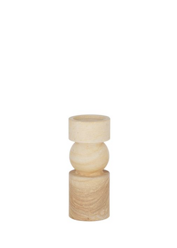uma sandstone candleholder