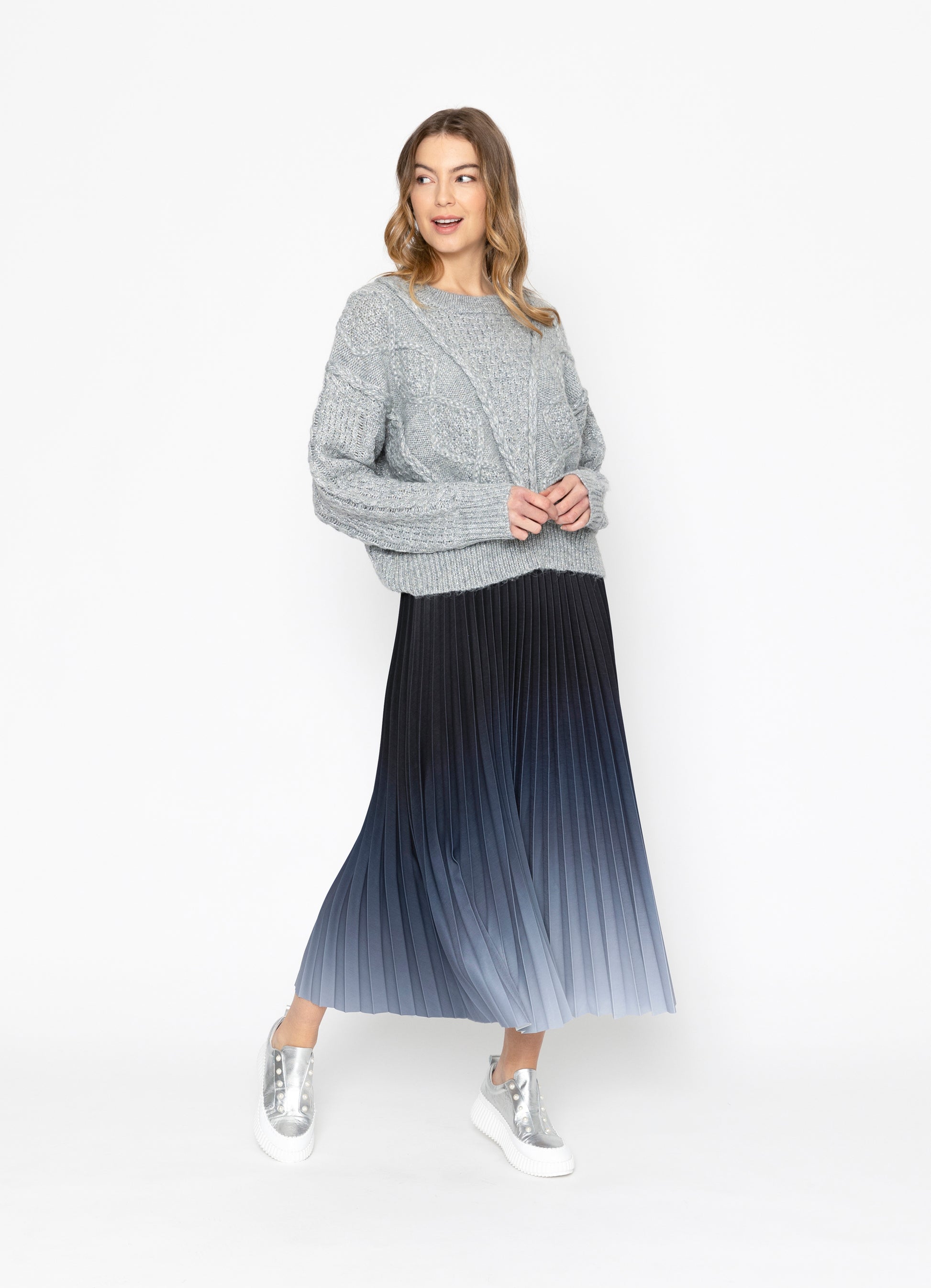 cosmo top - silver - Haus of Alma