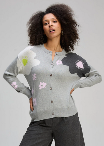 zaket & plover - petal play cardi - Haus of Alma