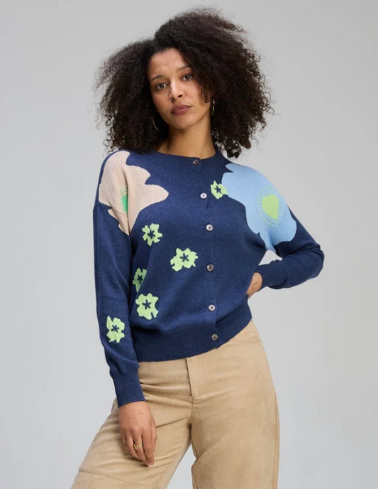 zaket & plover - petal play cardi - Haus of Alma