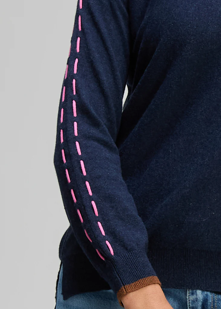 zaket & plover - threaded sleeve jumper - Haus of Alma