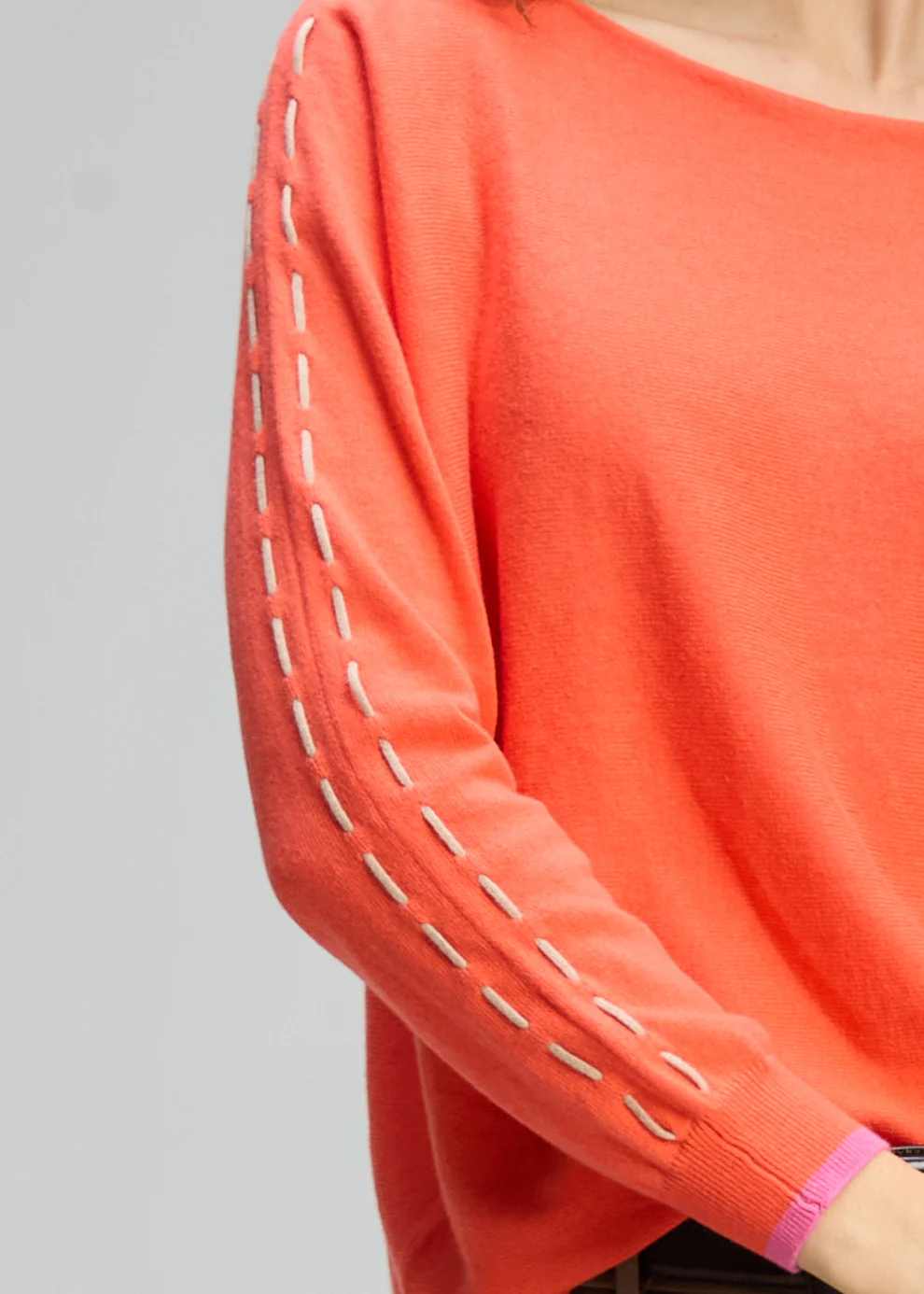 zaket & plover - threaded sleeve jumper - Haus of Alma