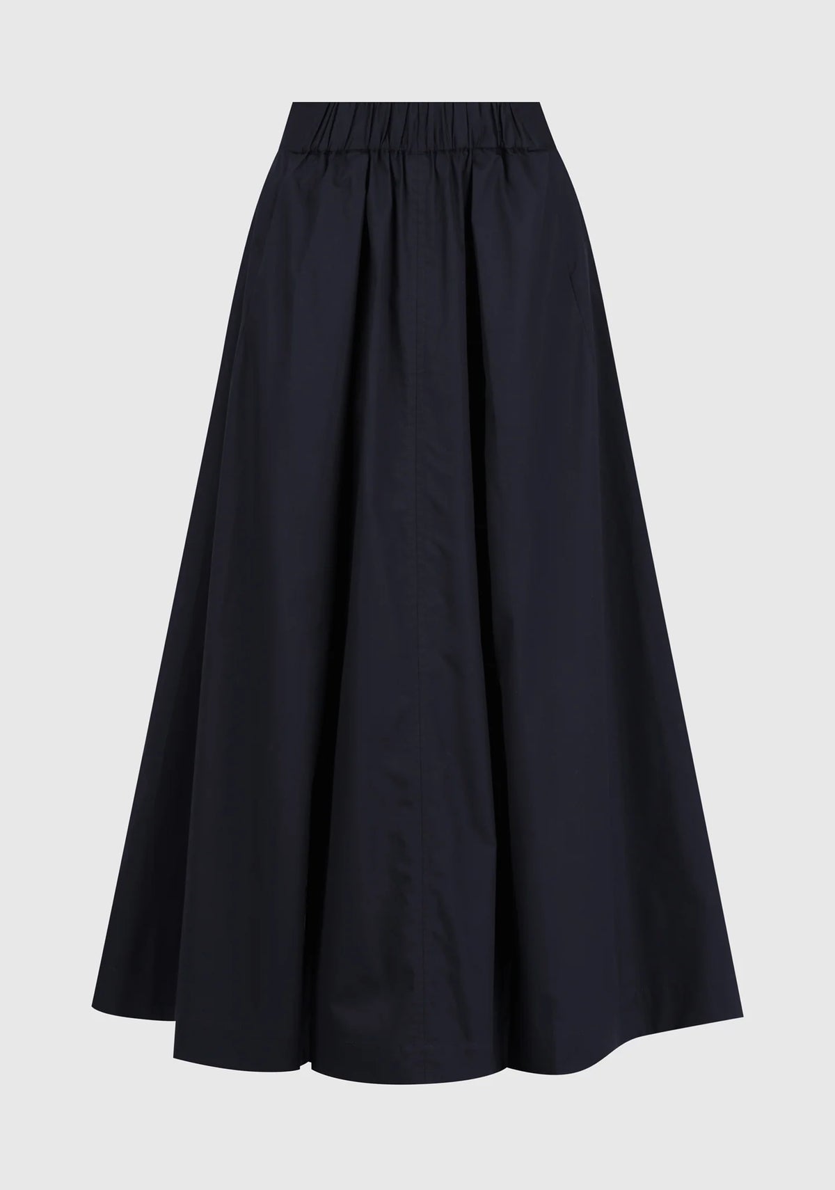 Morrison Maddison Skirt in Navy - flat lay